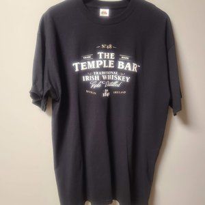 The Temple Bar Irish Whiskey TShirt: Men's XL: Fruit of the Loom